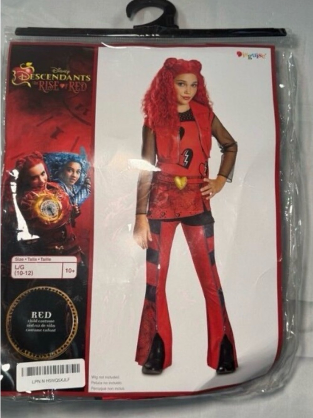 Girl’s Disney Descendants 4: The Rise of Red princess costume